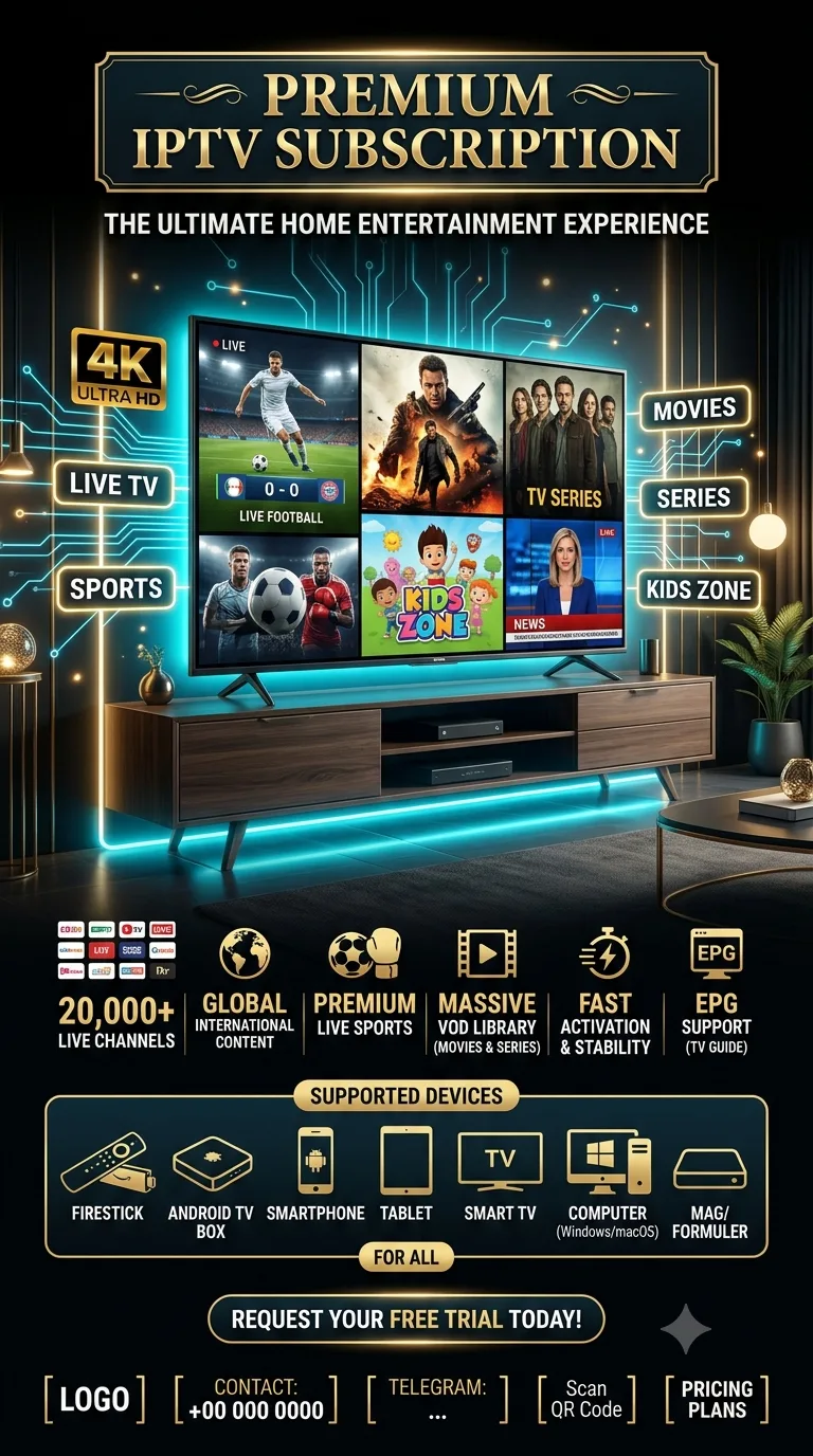Premium IPTV – DStv, BBNaija, Sports, Movies & Series